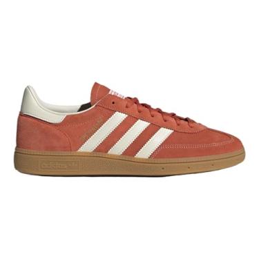 Imagem de adidas PRERED/CREWHT/Crywht Tênis masculino de handebol Spezial Preloved redCream branco cristal 46, largo, Preto, 12 Wide