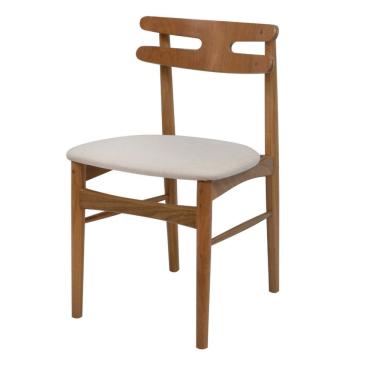 Imagem de Cadeira Para Sala De Jantar Classica Hw Gamma Móveis Nozes