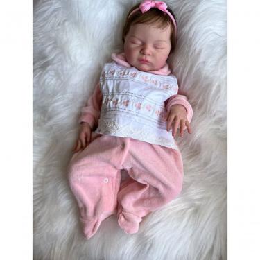 Imagem de Bebê Reborn Isadora Kit Completo