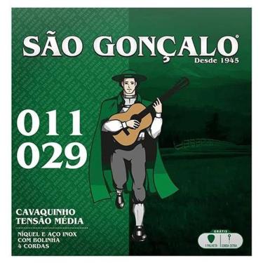 Imagem de Jogo De Cordas Niquel P-cavaquinho 0.011 - 0.029 São Gonçalo