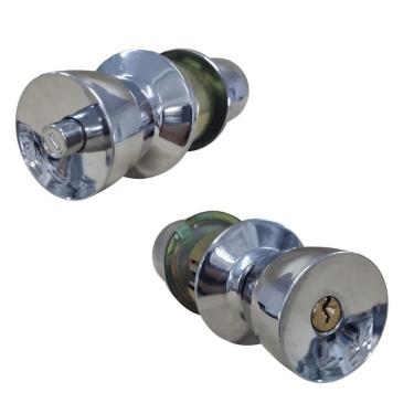 Imagem de Fechadura Porta Divisória Cromado