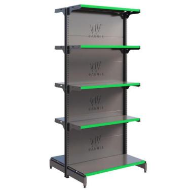 Imagem de Gôndola Centro 1 Inicial 1,70 m 40x30 Fácil New Plus Carmel Imports, P