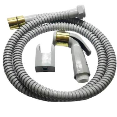 Imagem de Ducha Manual Higiênica Activa Deca Cinza Flexível 1.20m 4260KIT160