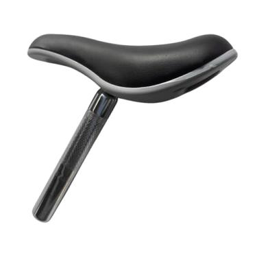 Imagem de Vaveren Sela de bicicleta para crianças de bicicleta sede universal couather pU reposição confortável balance de bicicleta almofada de assento para acessórios