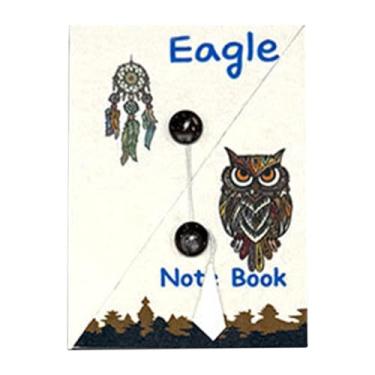 Imagem de YWMJZEU Caderno Agenda Caderno Diário Suprimentos Portáteis Desenho Animado Compacto para Mulheres Presente Presentes Escrita Planejamento Manual Caderno de D, Coruja