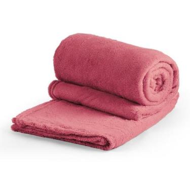 Imagem de Cobertor manta CASAL microfibra várias cores 1,80m X 2,20m - SAFIRA EN