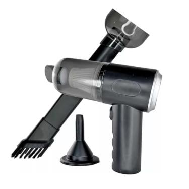 Imagem de Mini Aspirador Vacuum Cleaner 3 em 1 Sem Fio Portátil Recarregável com Filtro Rohs – Alta Performance para Limpezas Rápidas e Eficientes!