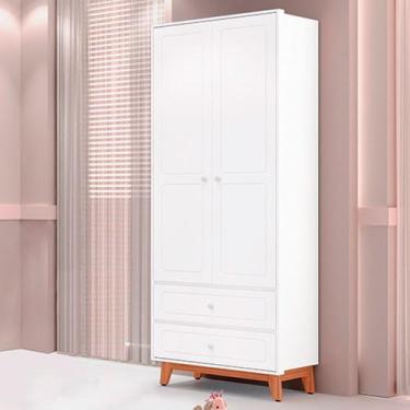 Imagem de Guarda Roupas Infantil 2 portas e 2 gavetas Tuboarte Kevin 100% em MDF