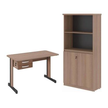 Imagem de Armario E Mesa Para Escritório 1,20 Geórgia Montana