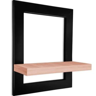 Imagem de Prateleira Quadro Nicho de Parede Decorativo Sintra em Aço e MDP - Pre
