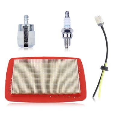 Imagem de AUMEL Pacote com 4 filtros de combustível 506264101 para Husq-varna K970 K760 K770 K950 K650 K750 K960 K1250 371K 375K 3120K 3122K Peças de serra de concreto substitui 5062641111 1