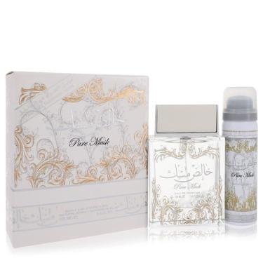 Imagem de Perfume Feminino Lattafa Pure Khalis Musk Lattafa 100 Ml Eau De Parfum Plus + Desodorante 50ml