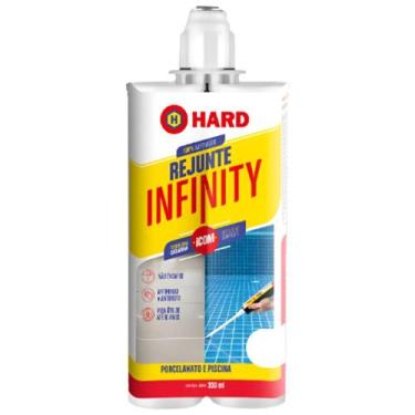 Imagem de Rejunte Infinity Porcelanato 330Ml - Hard - Cinza