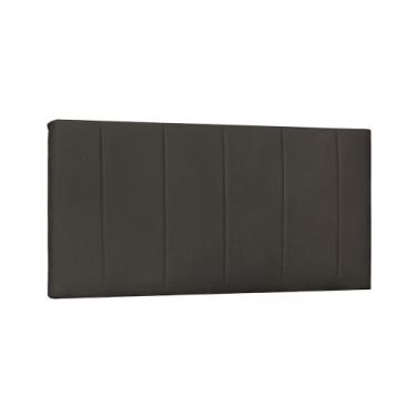 Imagem de Painel de Cama 195cm Cristal Suede - Lucadi Home, Suede Cinza