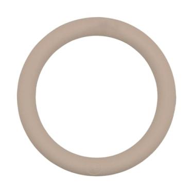 Imagem de menolana Anel de peso para fitness, círculo de peso para prática, kettlebell antiderrapante, portátil, 5 lb, anel de potência para exercícios de ioga, pilates, Corante Chá Creme