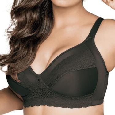 Imagem de Sutiã Sustentação Dilady 124131 Plus Size, Preto, 52
