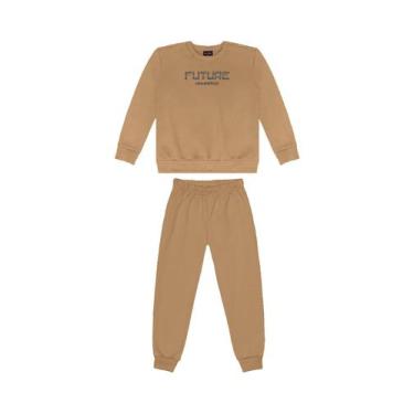 Imagem de Conjunto Blusão e Calça Infantil Guloseima, 1