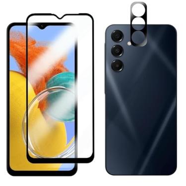 Imagem de Película de vidro Temperado 3D Para Galaxy M14 + Película Protetora da Câmera Lente