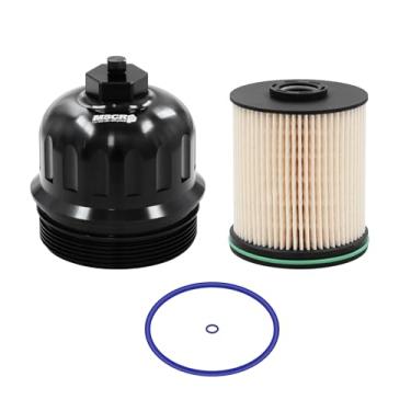 Imagem de Tampa da carcaça do filtro de combustível Billet compatível com Chevy/GMC 6.6L L5P Duramax Diesel 134001 2500HD 3500HD 2017-2019 (com filtro de combustível TP1015)