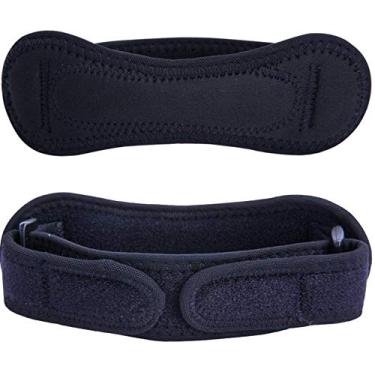 Imagem de Pacote com 2 joelheiras Onwon para alívio da dor no joelho, caminhadas e treinamento esportivo – joelheira, joelheira, joelheira, joelheira, estabilizador de joelho, alça de patela, suporte de patela, faixa de patela.