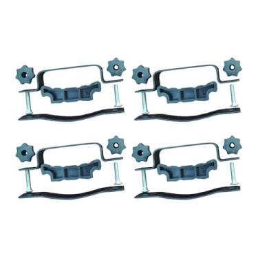 Imagem de predolo Grampo de Rack de Teto para Carro, Van, Kit de Montagem, Acessório, Fácil de Instalar, Parafuso de Rack de Carga de Teto para Teto, 4 peças