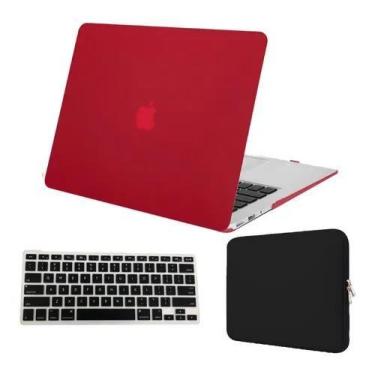 Imagem de Kit Capa Case Compatível Com Macbookk PRO 16 A2141 Touchbar Fabricação