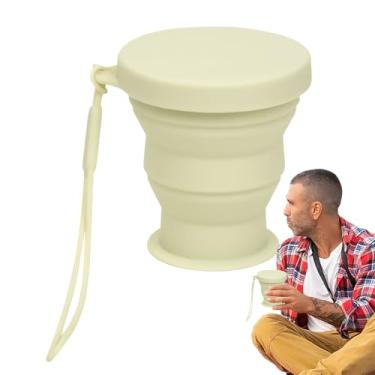 Imagem de Copo Portátil Dobrável | Copo de Silicone 200ml para Caminhada e Café,Caneca Leve para Bebidas Equipamento Outdoor Casa Estúdio Ginásio Ciclismo Acampamento Piquenique Café Caminhada Chá Viagem
