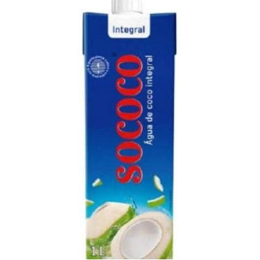 Imagem de Água De Coco Sococo 1 Litro - Kit Com 4 - Higipack