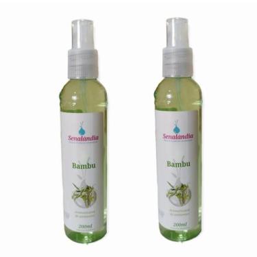 Imagem de 2 Aromatizador Ambiente Odorizador Spray De Bambu Borrifador Perfumado