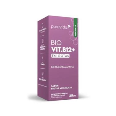 Imagem de Bio Vitamina B12+ Sabor Frutas Vermelhas Puravida  20ml