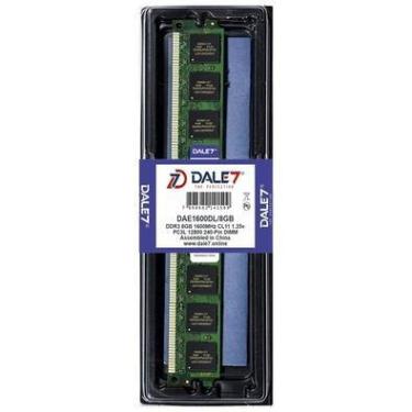 Imagem de Memória Dale7, 8GB, 1600Mhz, DDR3L, Desktop, 1.35v