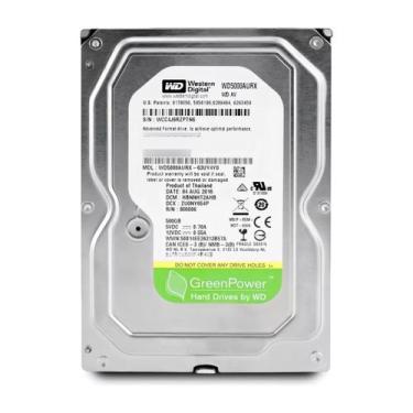 Imagem de HD - Disco rígido interno Western Digital WD AV-GP WD5000AVCS 500GB ve