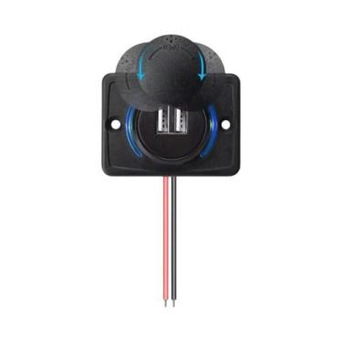 Imagem de Carregador De Carro Duplo Usb 3.1a Para Carro, Barco, Motocicleta, Atv