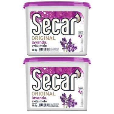 Imagem de Evita Mofo Armário Gavetas Diversas Fragrâncias 180G 2 Peças - Secar, 