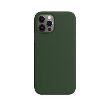 Imagem de Capa Capinha Silicone Compatível com iPhone 12 e 12 PRO - GCM, Verde B