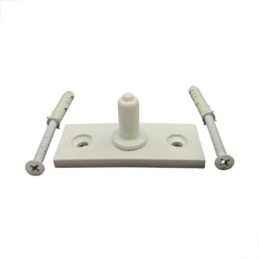 Imagem de Bucha Com Pino Para Pivô Dobradiça Inferior AL1013A Branco