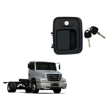 Imagem de Maçaneta Direita Exterior Com Chave Mercedes Benz Atron/hpn - VLA, Maç