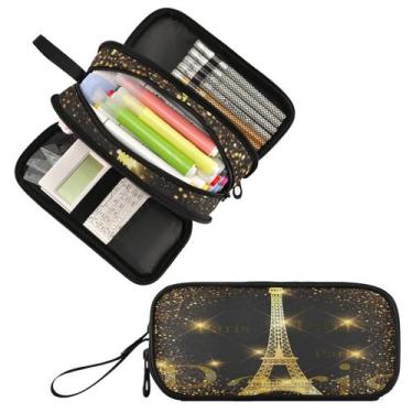 Imagem de Estojo para canetas e lápis, bolsa de papelaria Fustylead Fashion Shin