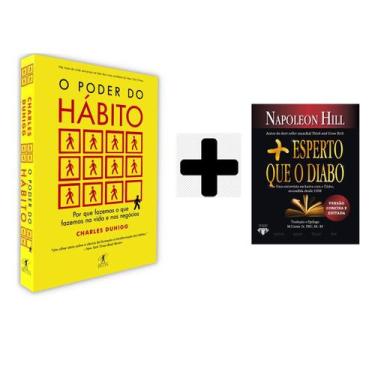 Imagem de Kit Livros físico, O Poder Do Hábito + Mais Esperto que o Diabo, Livro