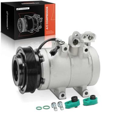 Imagem de A-Premium Compressor De Ar Condicionado Premium Com Embreagem Compatível Hyundai Santa Fe 2.7L 2001-2006