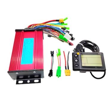 Imagem de ChongXiao Controlador sem escova com visor LCD 36V 48V 60V 72V 500W 800W 1000W universal para e-scooter e bicicleta, corrente máxima 33A