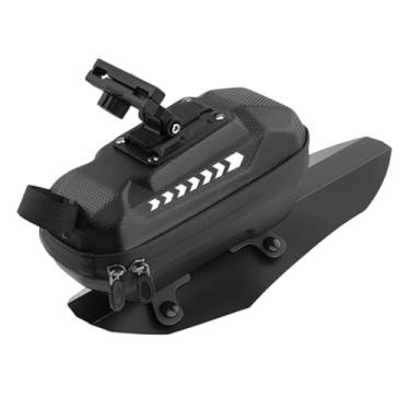 Imagem de harayaa Bolsa de selim para bicicleta, mochila traseira, fácil de instalar, universal com para-lama, bolsa traseira para bicicleta, acessório para ciclismo,