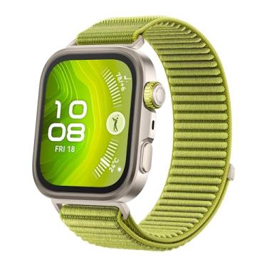 Imagem de Smartwatch, HUAWEI WATCH FIT 4 Pro, Esportes ao Ar Livre de Nível Profissional, Vidro de Safira e Titânio, Mapa de Campos de Golfe, Compatível com iOS e Android, Verde