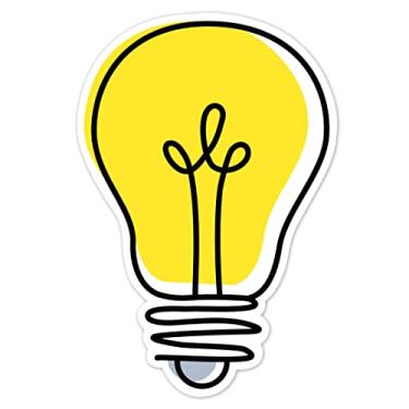 Imagem de Lâmpada CTP Doodle 15,24 cm Cut-Outs Learning Decoração Acentos para sala de aula (Creative Teaching Press 10591)