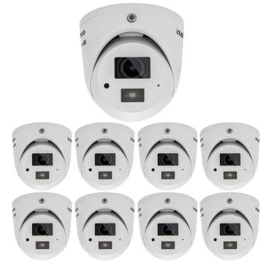 Imagem de Kit 9 Câmeras Multi HD 2 Megapixels 20m VHD 3220 MINI D Intelbras