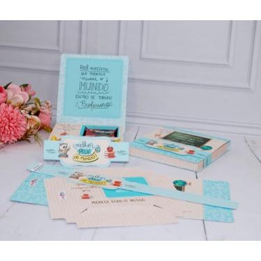 Imagem de Lembrancinha Dia Dos Professores Caixinha para Talento E Prestigio Pegue e Monte (5 Unidades Verde Unissex)