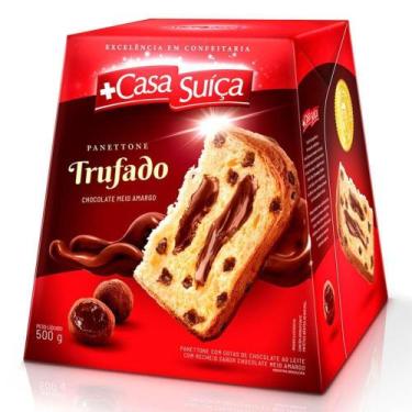 Imagem de Panettone Recheado Trufado 500g - Casa Suíça