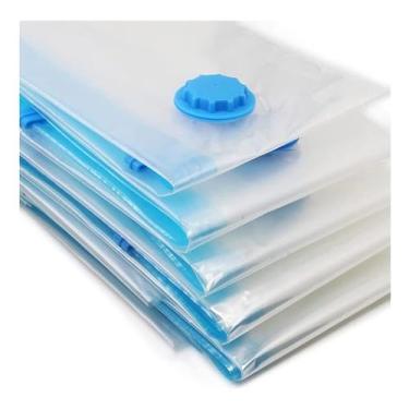 Imagem de Kit 3 Sacos À Vácuo Viagem Guarda Roupa 80 X 100 Cm + Bomba - B-Max, S