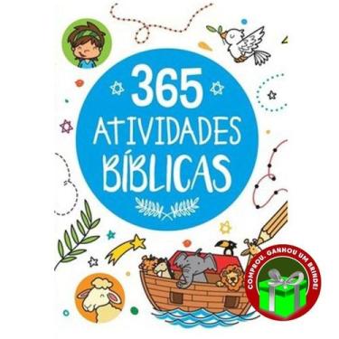Imagem de Livro 365 Atividades Bíblicas Pé da Letra Crianças Infantil Evangélico