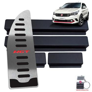 Imagem de Descanso de Pé Fiat Argo Hgt Aço Inox